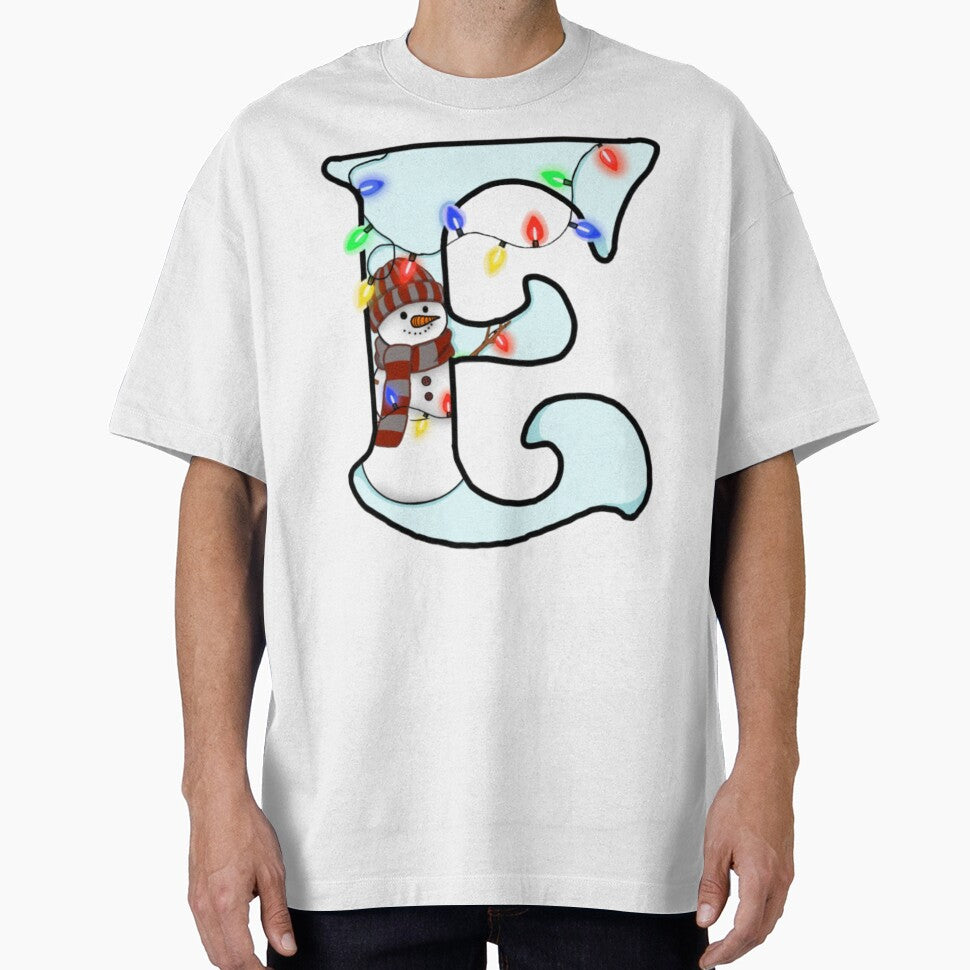 Holiday themed letter E by Artistkhg
