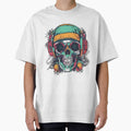 Streetwear Skull T-Shirt by Bad7Wear