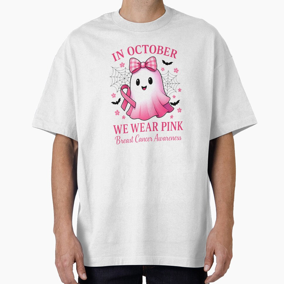 In October We Wear Pink Breast Cancer Awareness by TalalosART