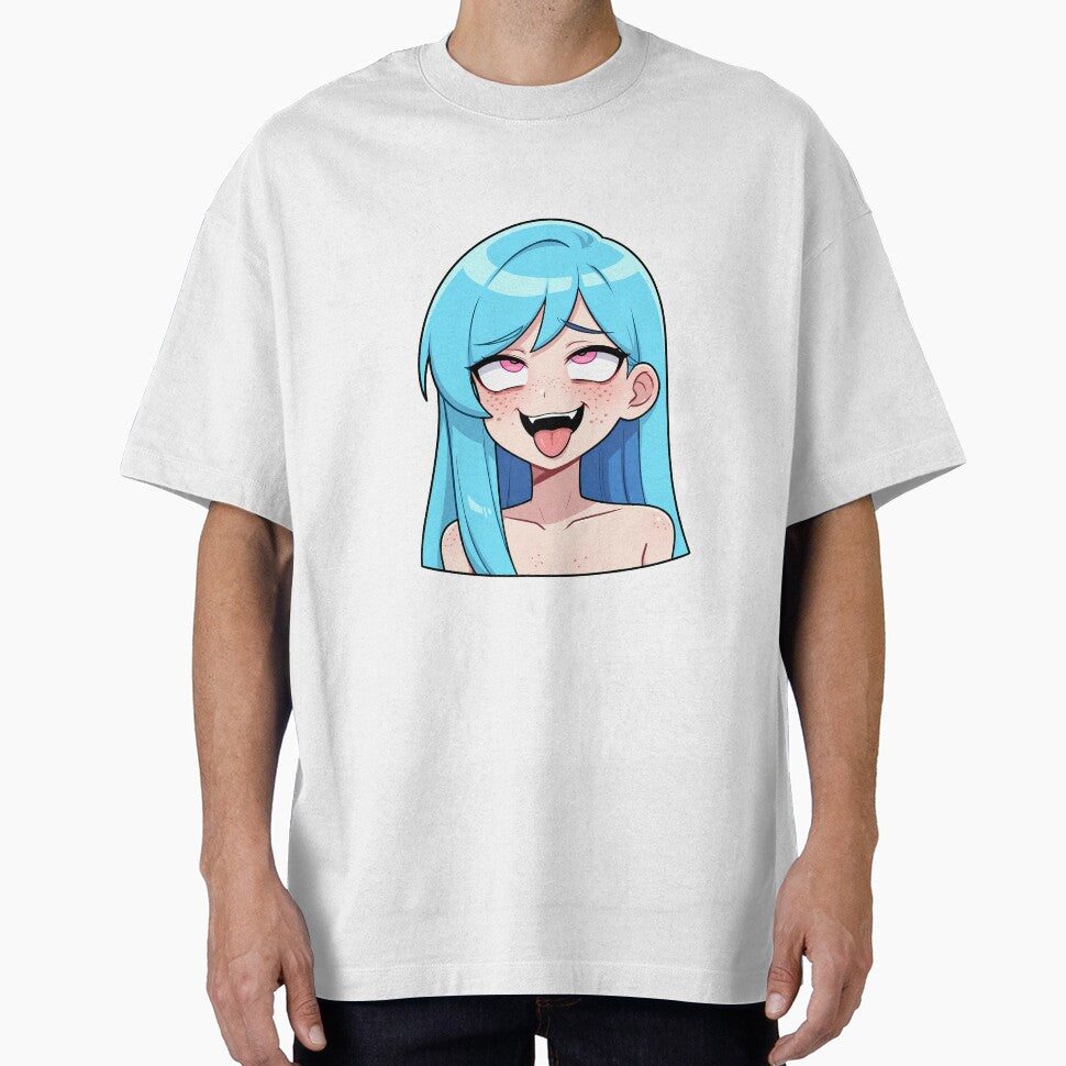 Flushed Anime Face – Kumi (Original Character Art) by Kumi-dsgn