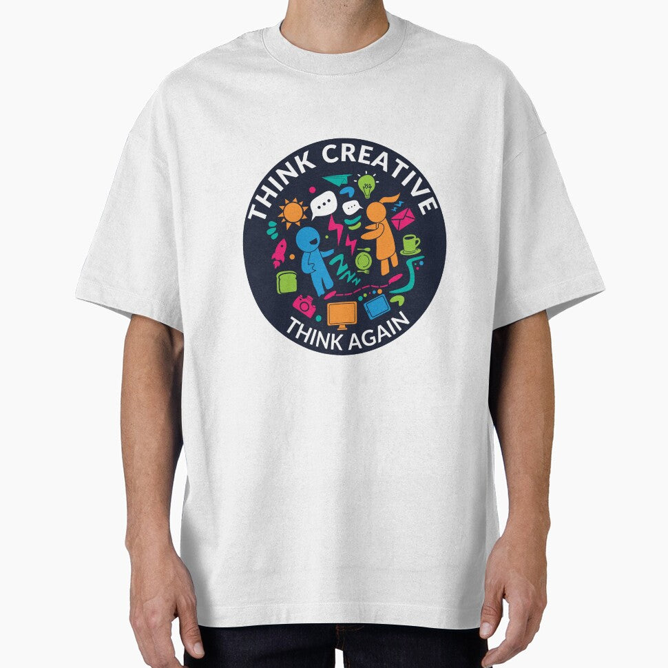 Think Creative Think Again Design by derendesign