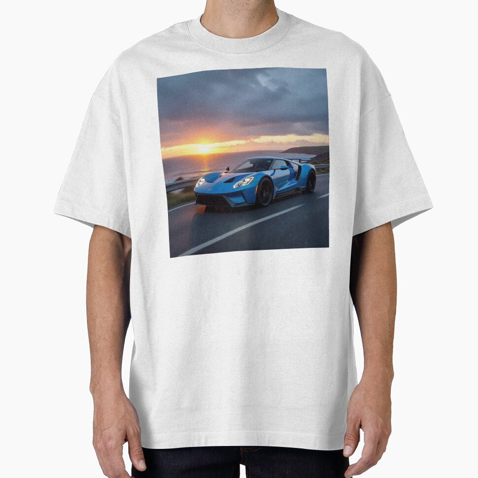 ford gt in sunset by Legacydesignandcreations