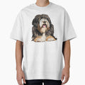 Tibetan Terrier Portrait – Fluffy Dog Wall Art & Apparel by BooDigit