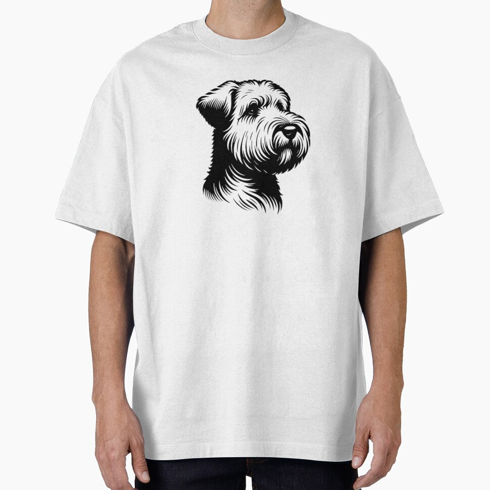 Black And White Soft Coated Wheaten Terrier by TheAnimalZ00