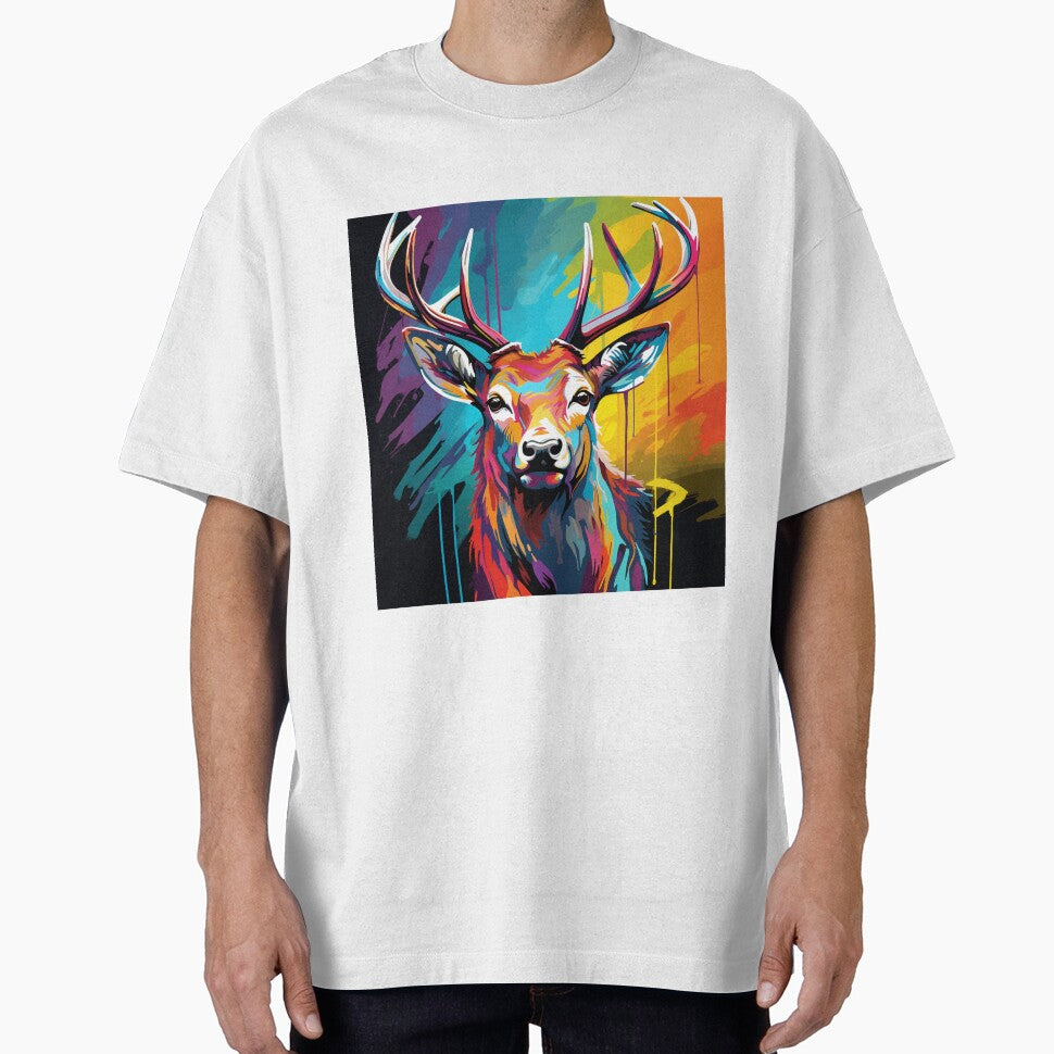 Stag Pop Art 4 by AstroRisq