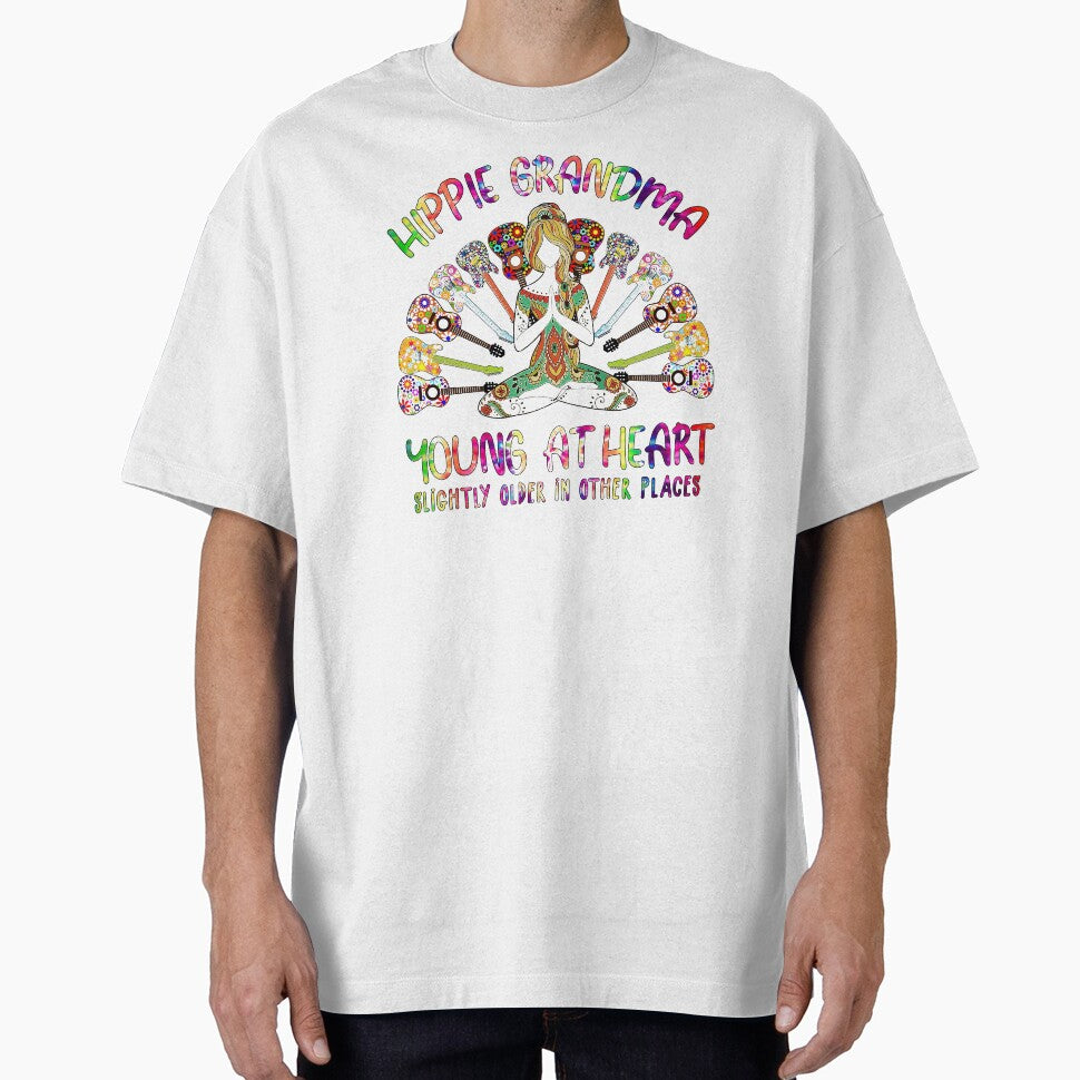 Hippie Grandma Yours At Heart Slightly Older In Other Places by Terri-Wong-9720