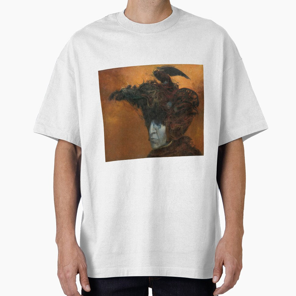 Zdzislaw Beksinski Painting, nightmare art by Zdzislaw Beksinski, surrealism by Zdzislaw Beksinski by Amy-Hamilton