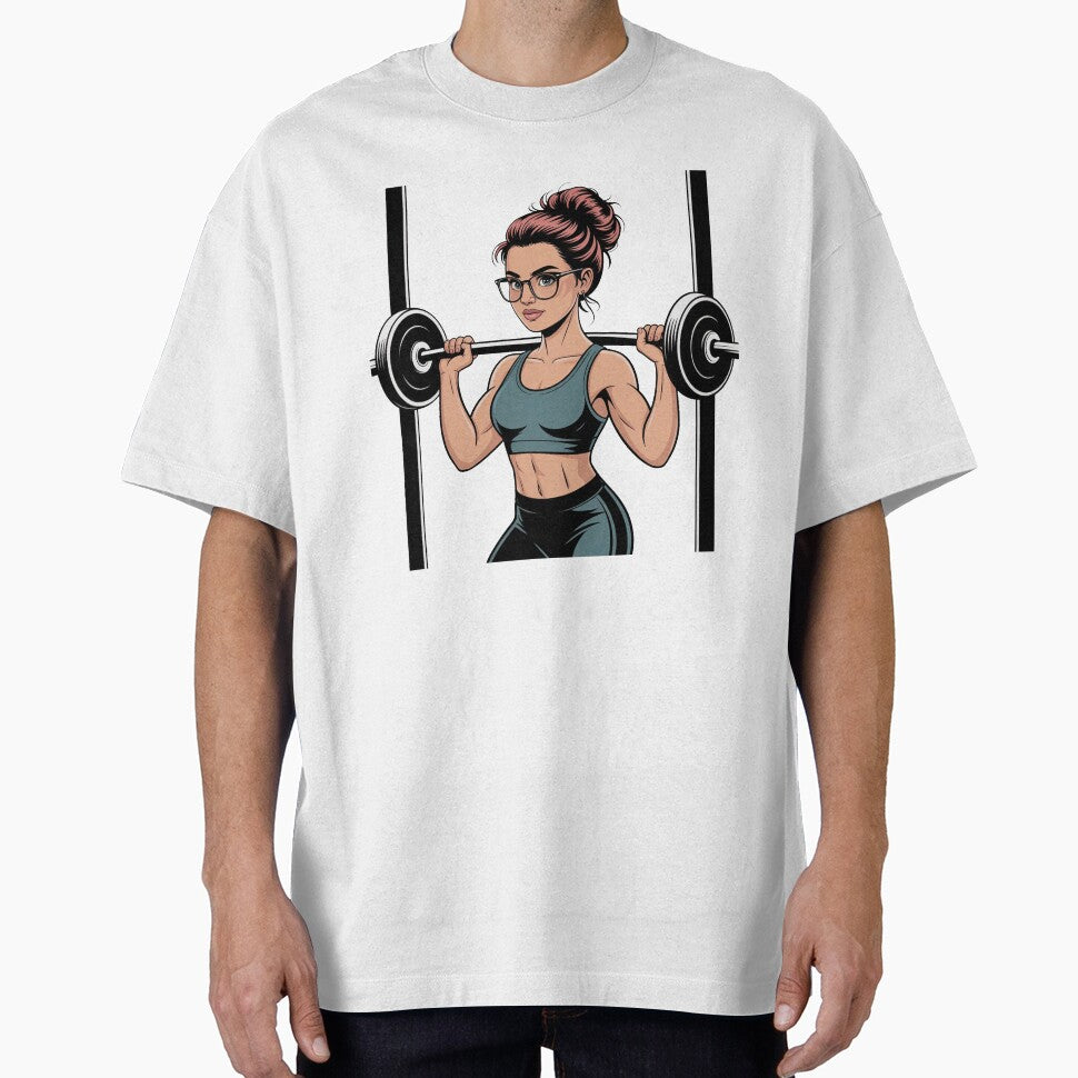 Strong Female Gym Graphic by QuiteOrbit