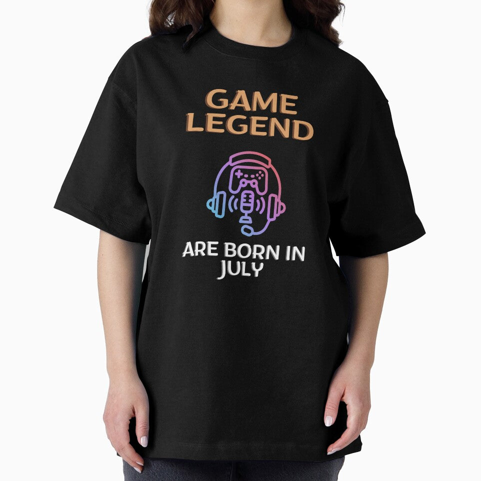 Game legend - Born in July - BW by Nemesiscrowd