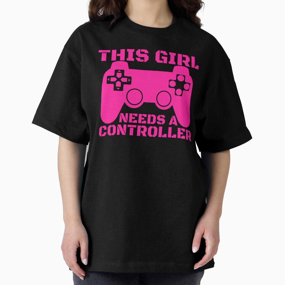 This Girl Needs A Controller Gamer Gift Idea by FNStuff