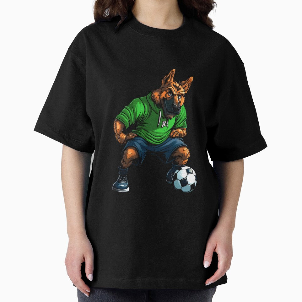 German Shepherd footballer by Soulskier