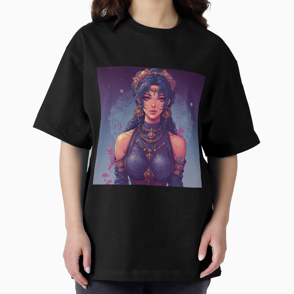 Retro Art for Beautiful Night Woman by jimcaza