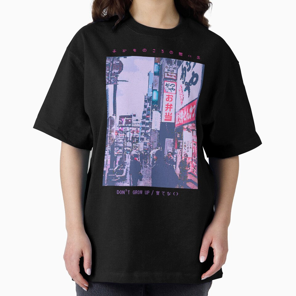 Japanese Streetwear Retro Vibes Aesthetic Tokyo Fashion Short Sleeve by mpnudwos9