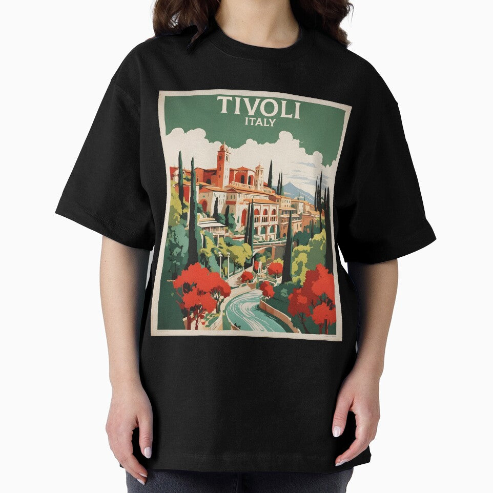 Tivoli Italy Vintage Poster Tourism by TravelersGems