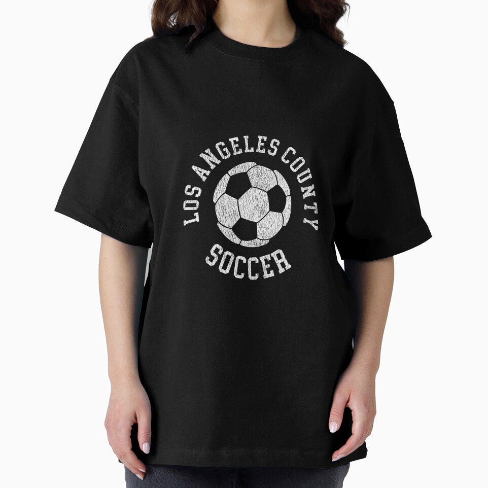 Los Angeles County Soccer Retro Distressed 90's Vintage Premium by MollyLYork