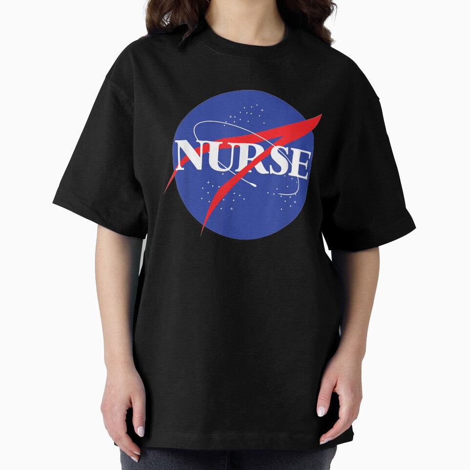 Nurse Astronaut Novelty Retro For Outer Space Nursing by shirleyfinley