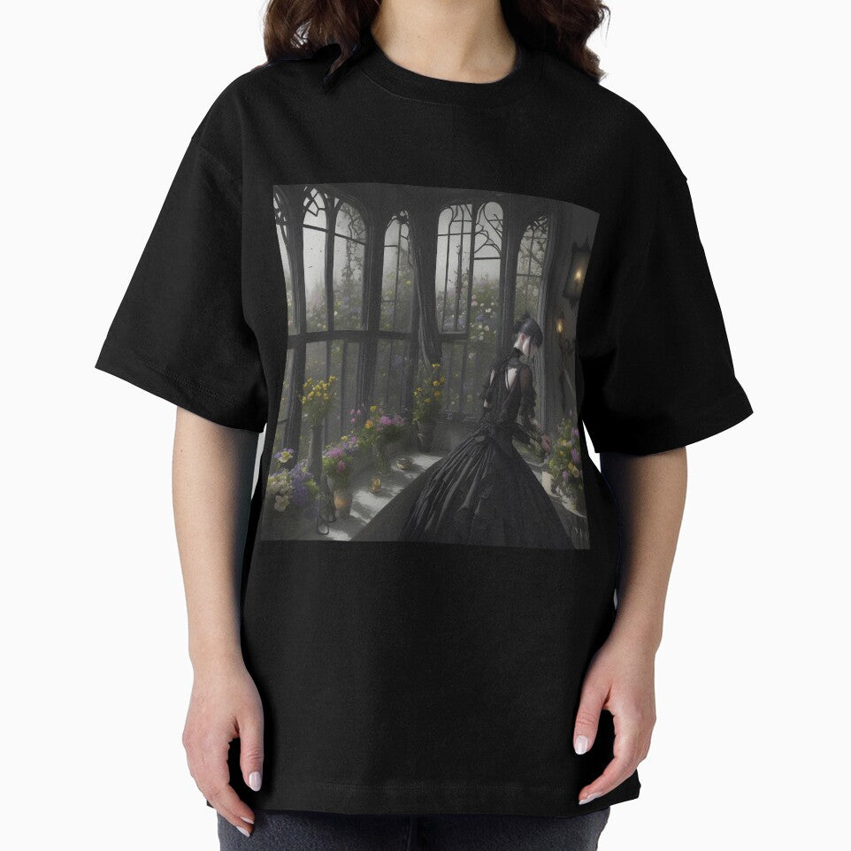 Goth Girl in Dark Garden by SoccaTamam