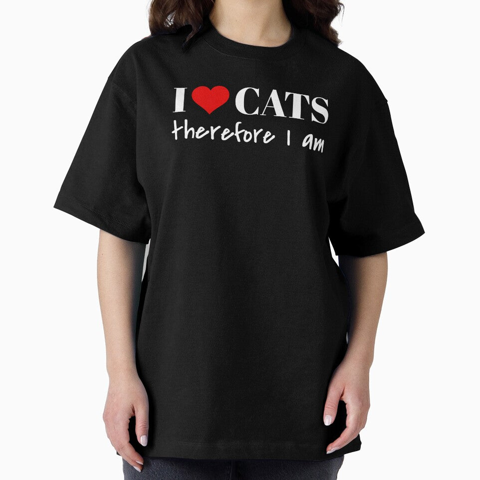 I Love Cats Therefore I am by carpetunicam