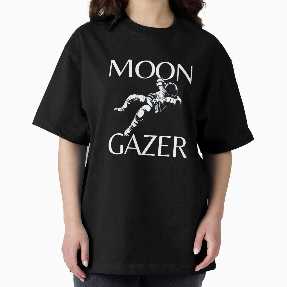 Moon Gazer Astronaut In Space by HYPNK