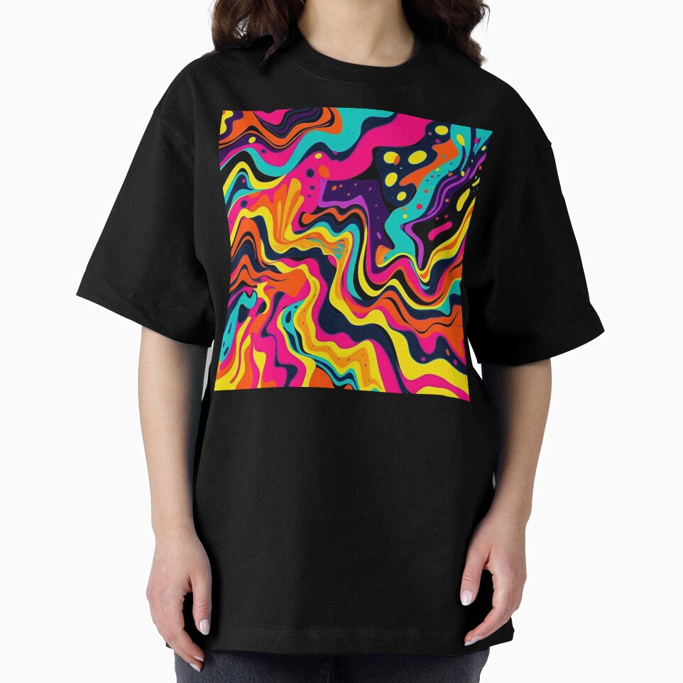 Pop Art Bold And Bright Colorful Abstract Designs by DEC02