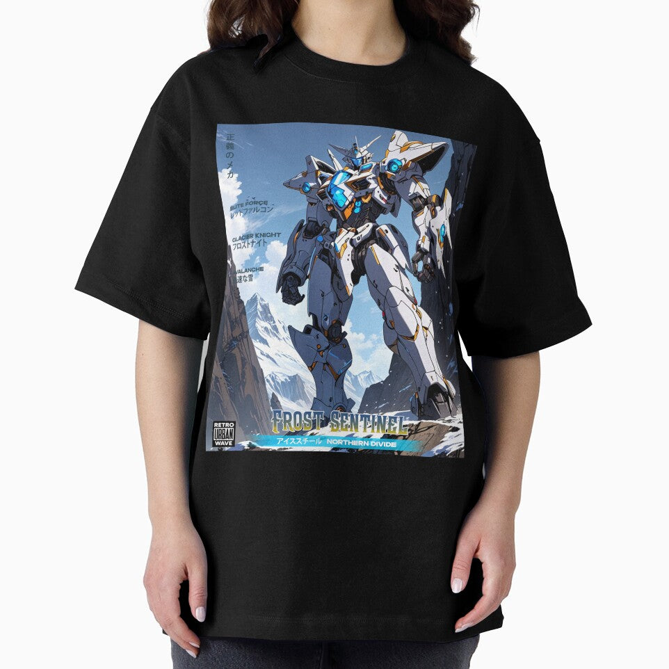 Frost Sentinel Mecha of the Northern Divide by Retro Urban Wave