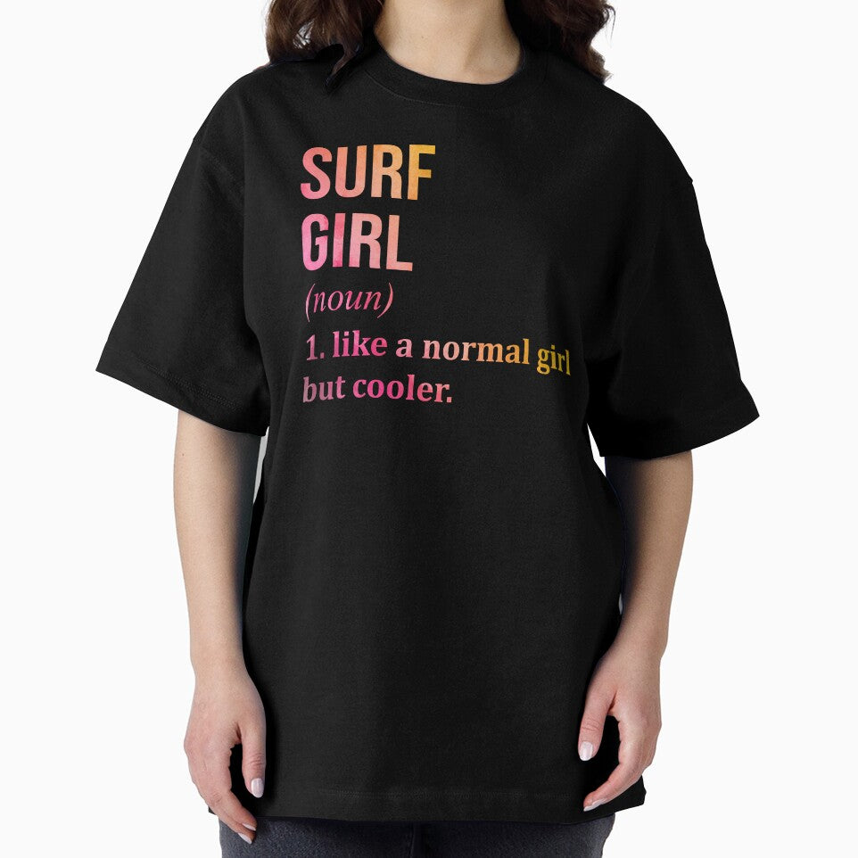 Surf Girl Definition in Watercolor by XCIV