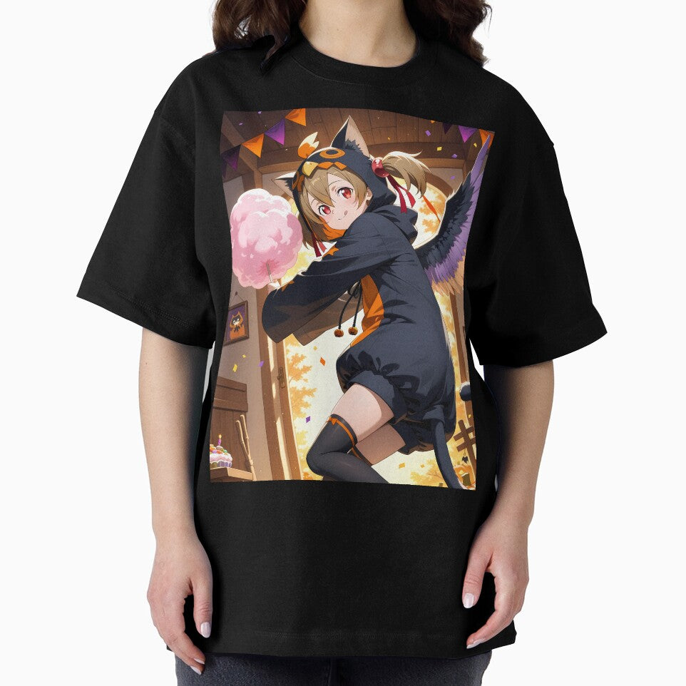 Silica Sword Art Online Cozy Halloween Cat Costume by 108Recordings