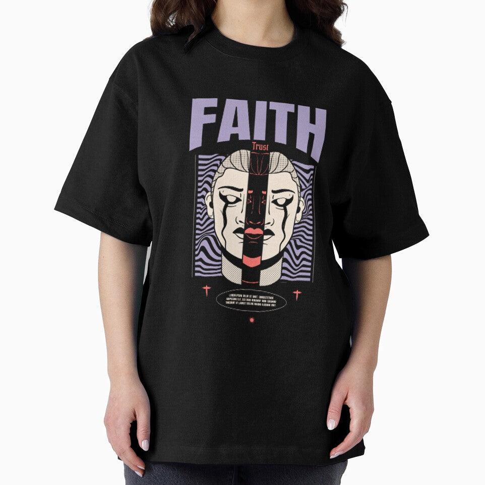 Hand drawn Faith for streetwear by Zonev