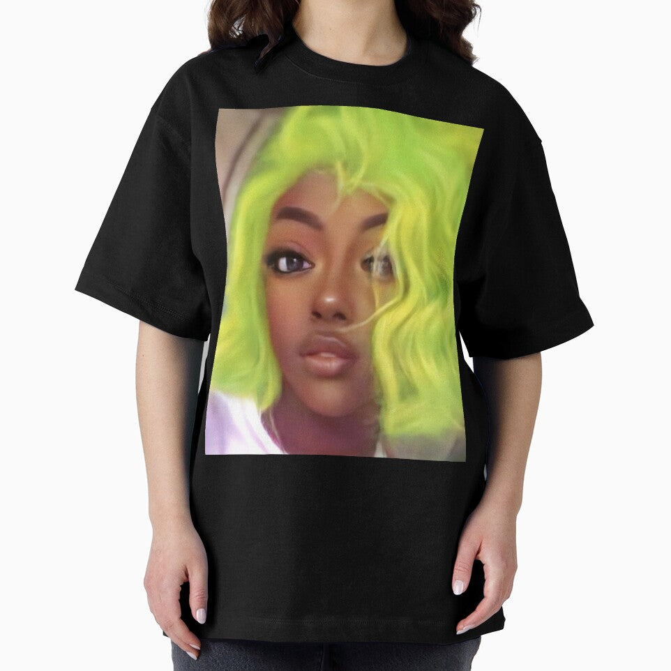 Customized Portrait Painting of African American Girl by ReFLEKshnInc