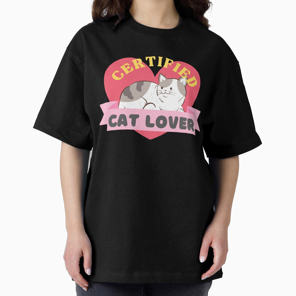 Certified Cat Lover with a Cute Cat by quinellie