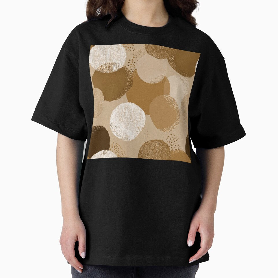 Boho Earth Tones, Taupe, And Sand Hues Abstract by DEC02