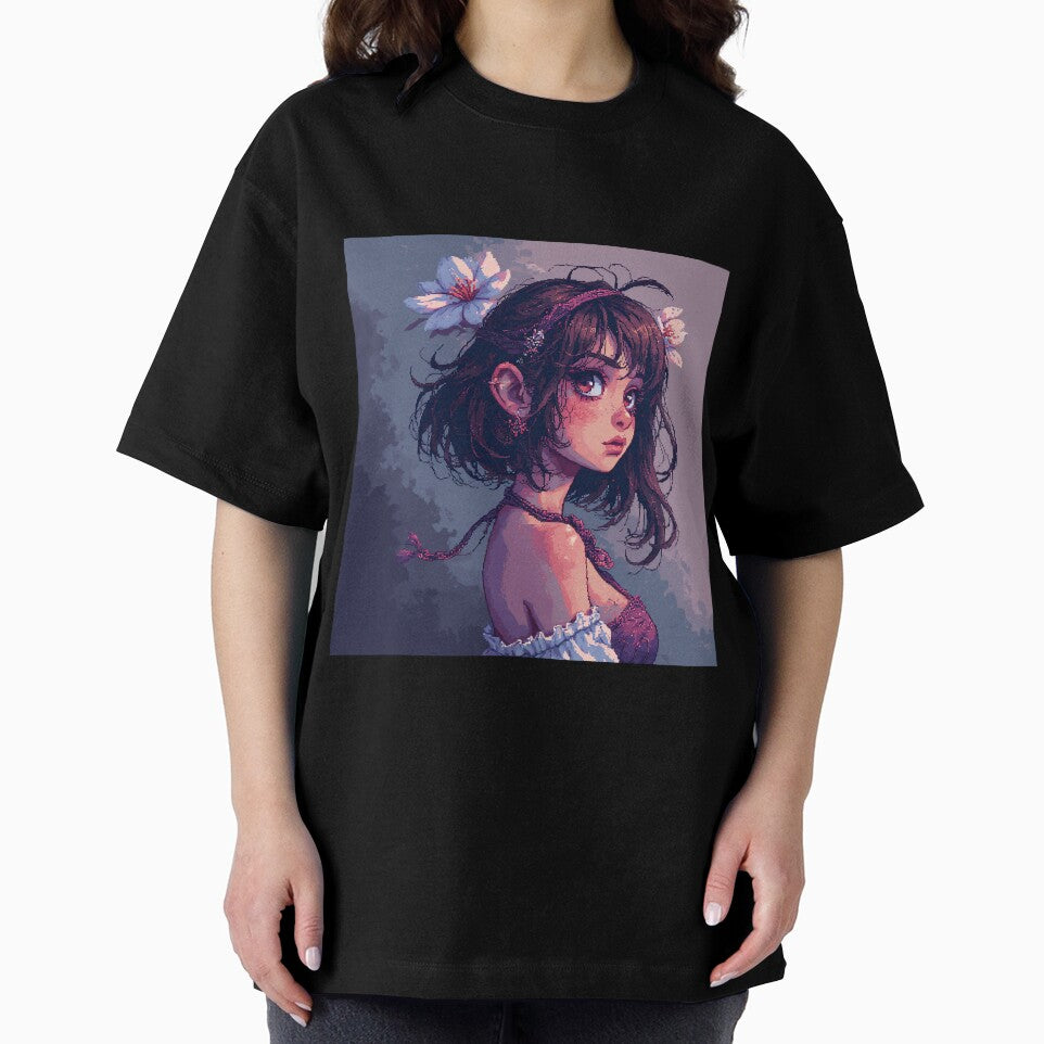 Retro Art Cute And Beautiful Girl by pexoboy