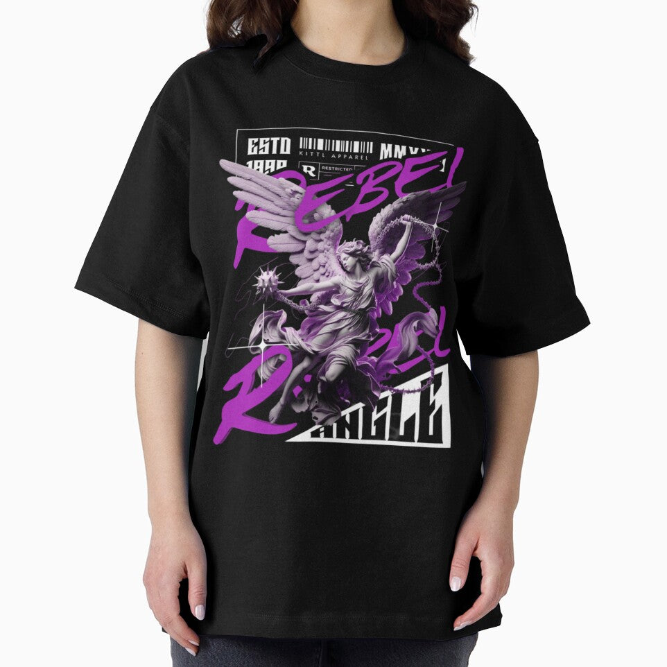 REBEL | Angel | Graphic Sweatshirt by Fuziese