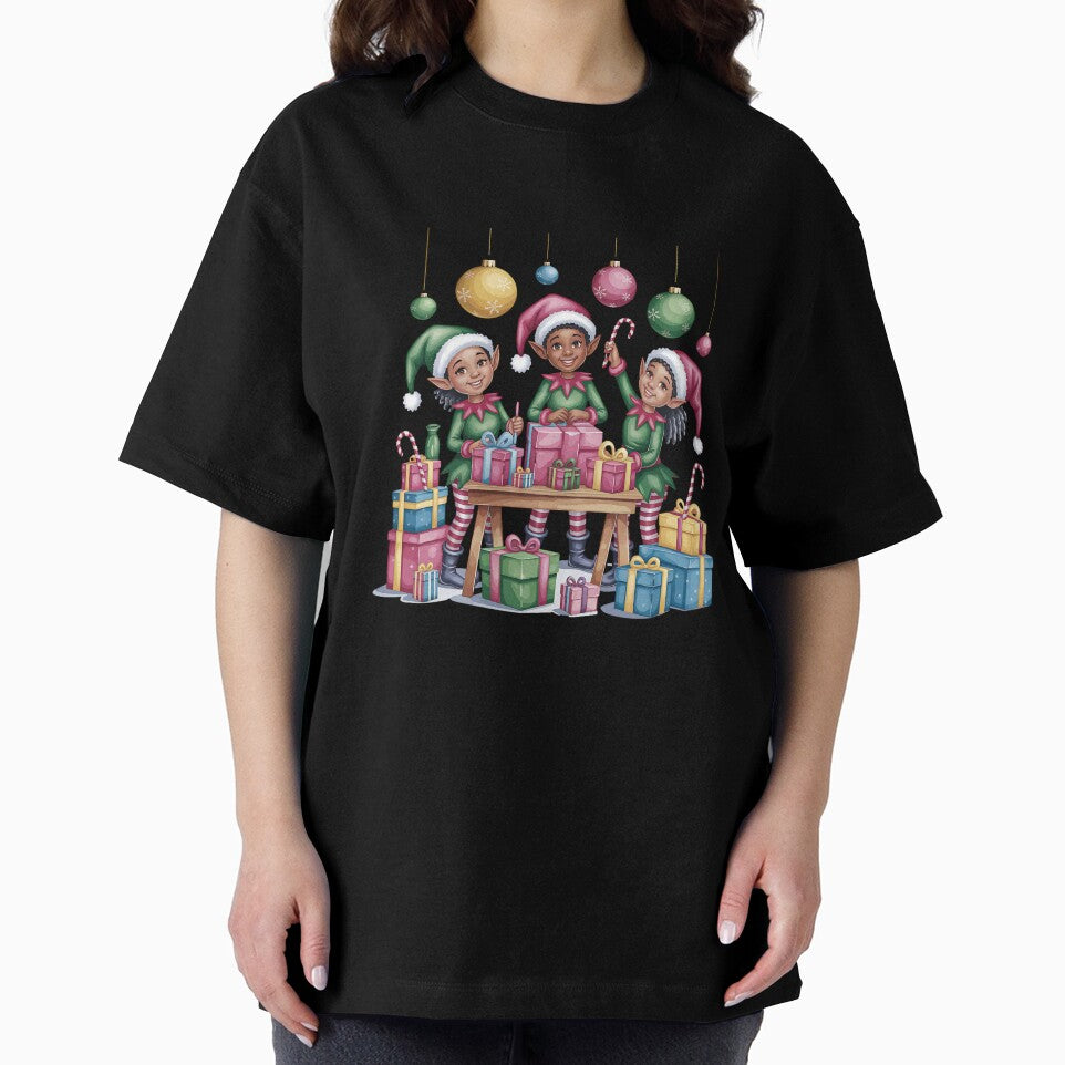 Black Christmas Watercolor Illustration – Holiday Festive Art by artedigital99