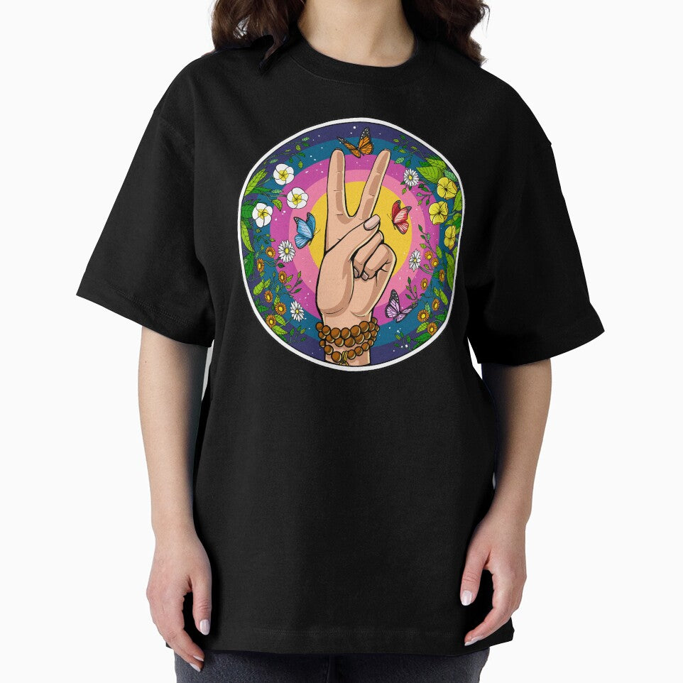 Hippie Peace Sign by underheaven