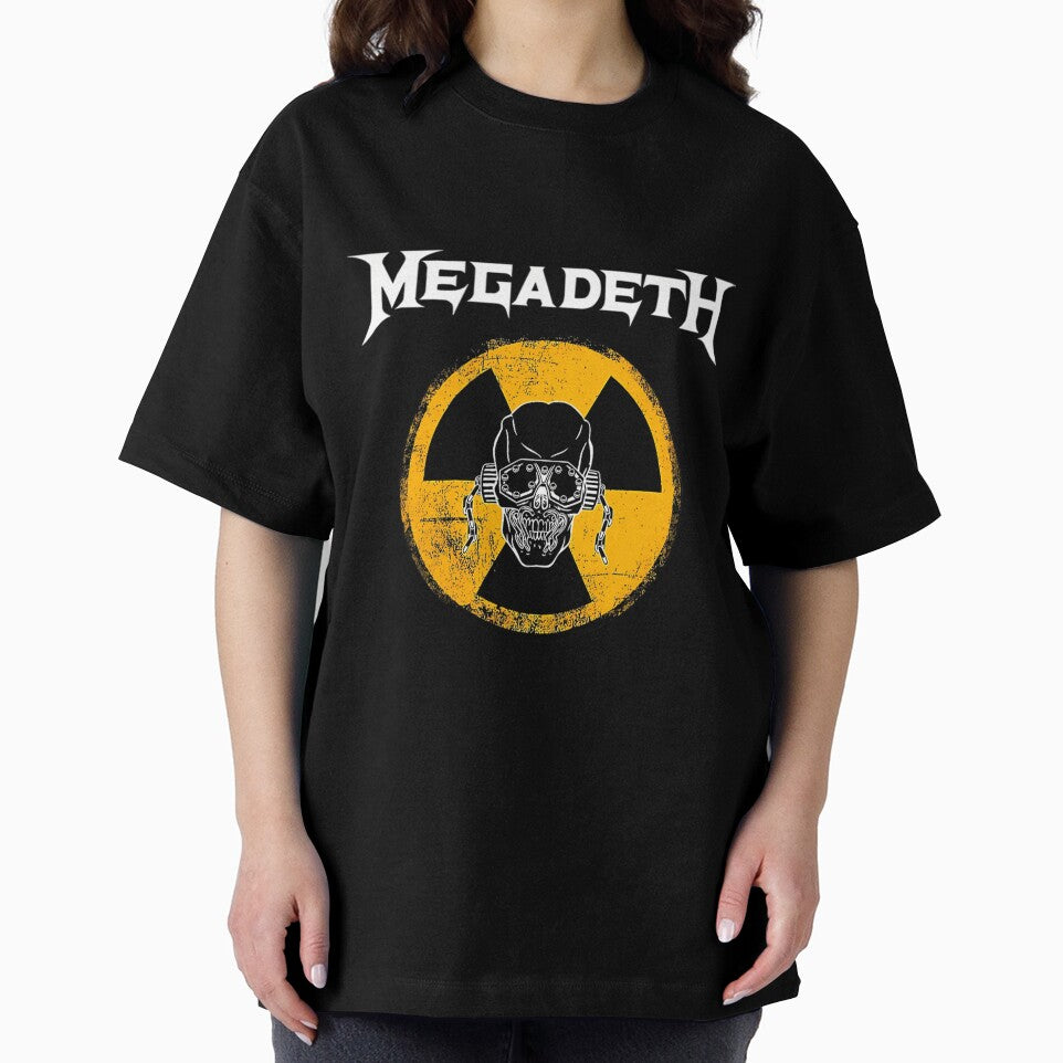 Skull Megadeth - Vintage Black And Yellow by nichollehnse