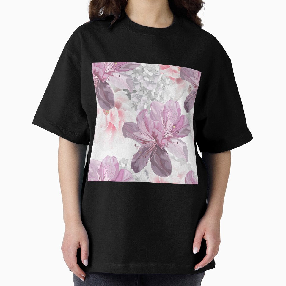 French Soft Mauves floral watercolour by DavJen