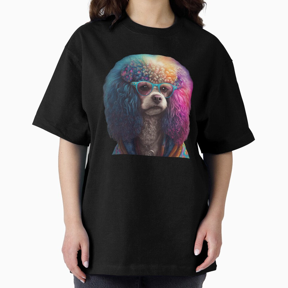 Cool hippie poodle by AnimalArtPhotos