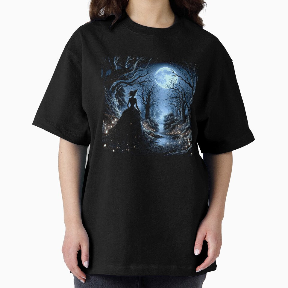 goth aesthetic forest dark blue by SpookyRat1942