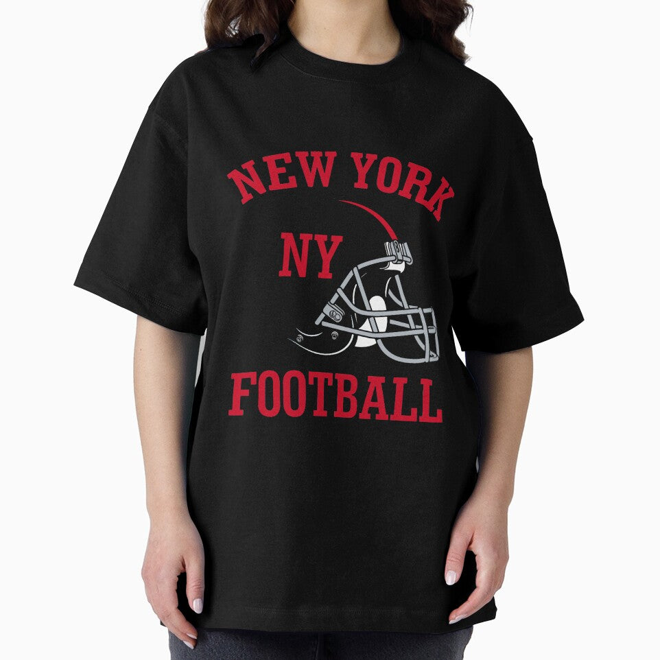 New York Football T-Shirt for Men and Women by AllStarMerch