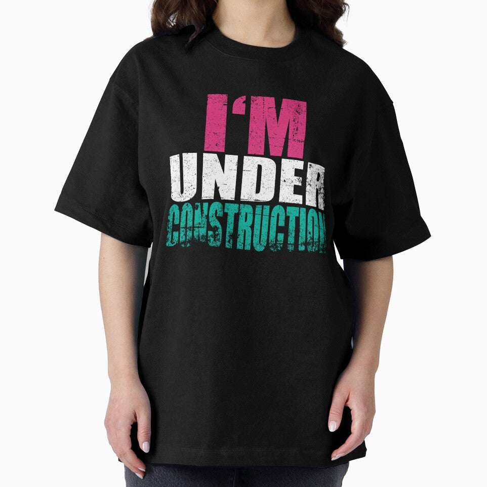 I'm Under Construction Fitness Gym Bodybuilding by Wildchagapicker