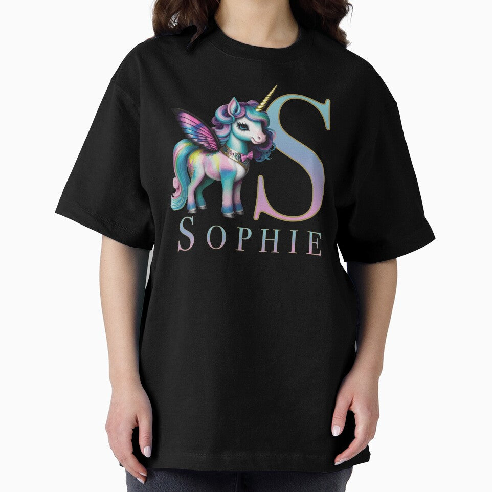 Sophie name with a cute unicorn by Lubellebubble20