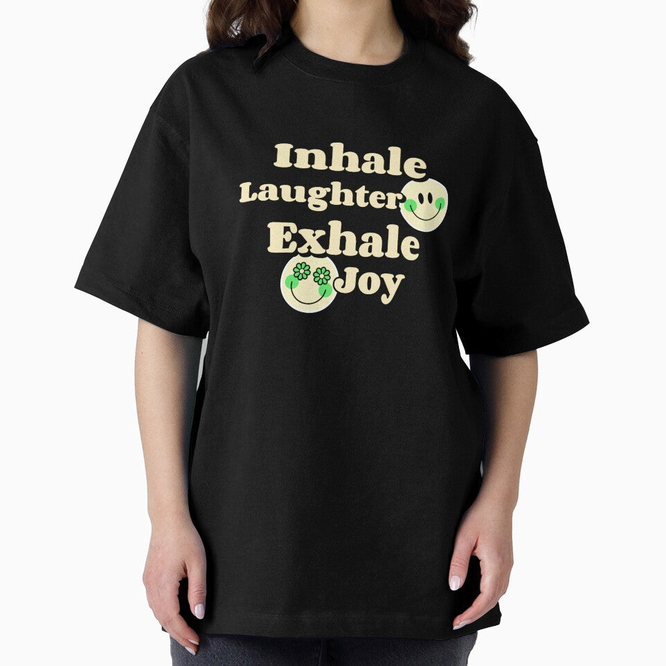 Inhale Laughter Exhale Joy - Laughing Yoga by WrighTeeHut