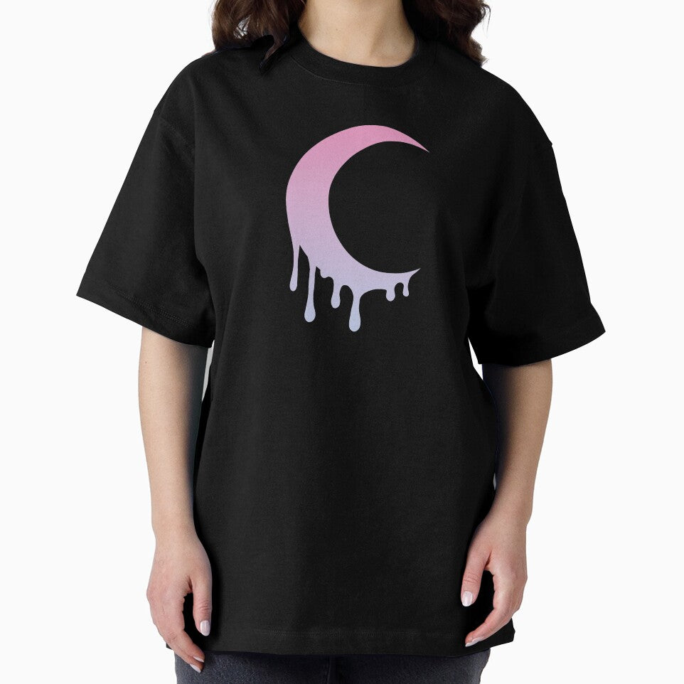 Melting Moon Kawaii Pastel Goth by Fran Fryberg