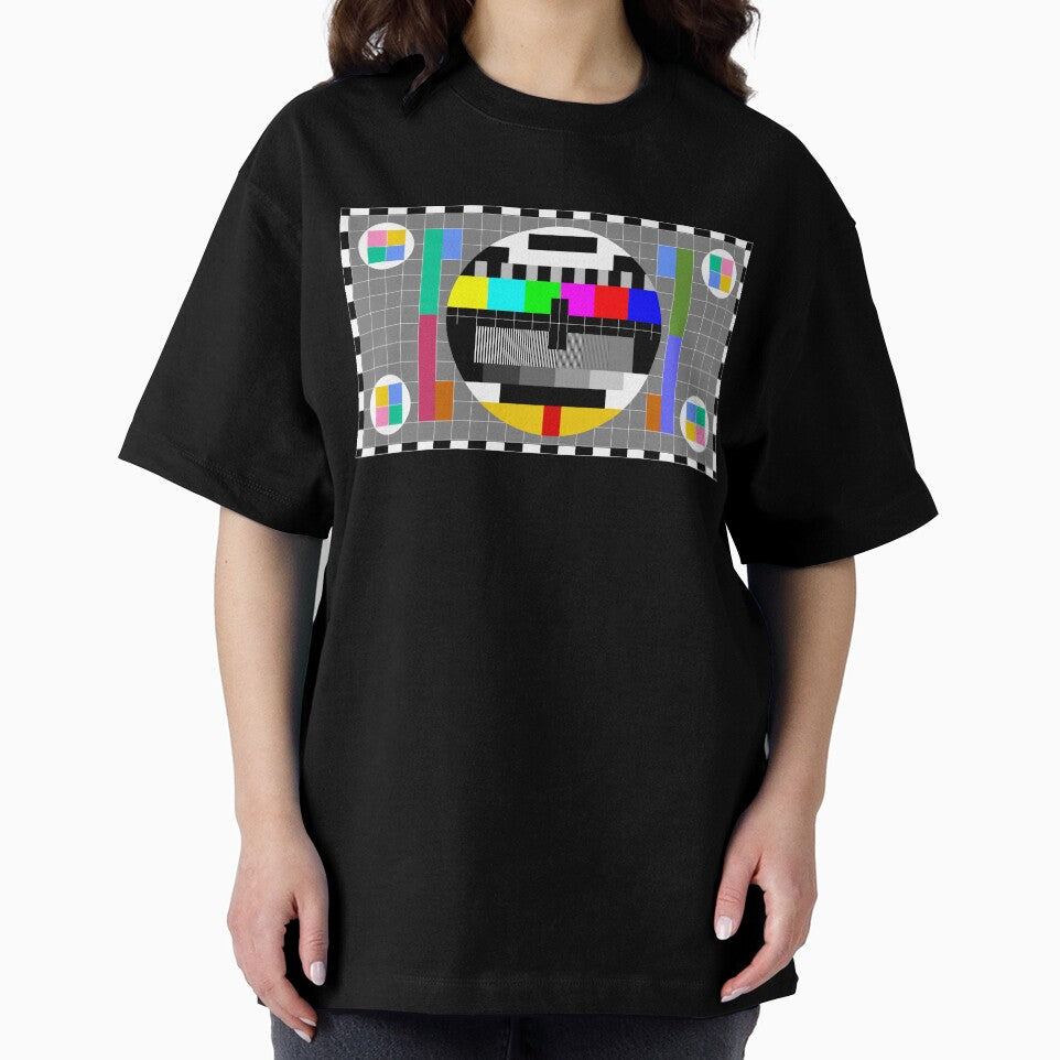 Calibration Test Card, TV monitor film, video geek by Glimmersmith