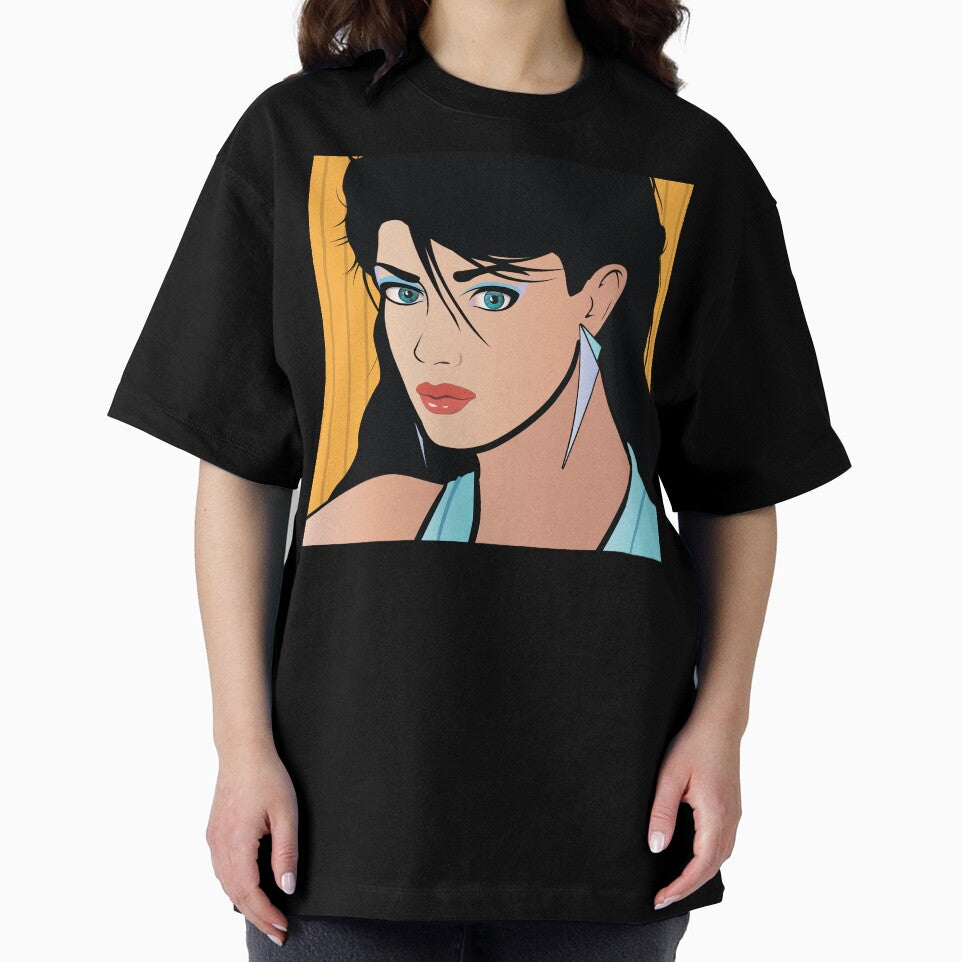 Beautiful Pop Art Girl Woman Tanya by Frank Schuster