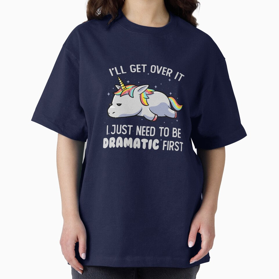 I Just Need To Be Dramatic Lazy Unicorn Gift by EduEly