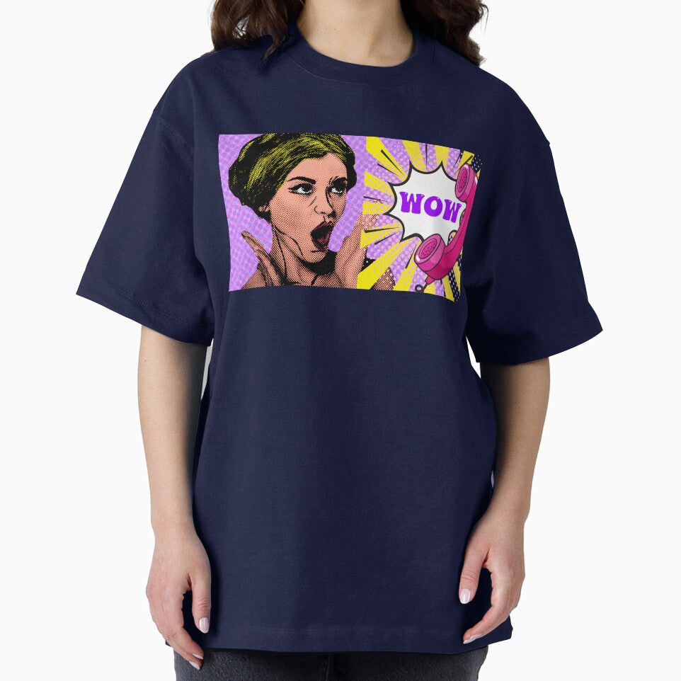 Pop Culture Pop Art Pop Culture Pattern: WOW by Denefie