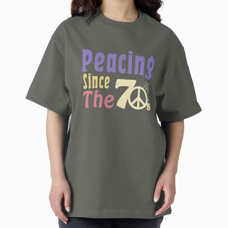 Peacing Since The 70's Colorful by MinimalSketches