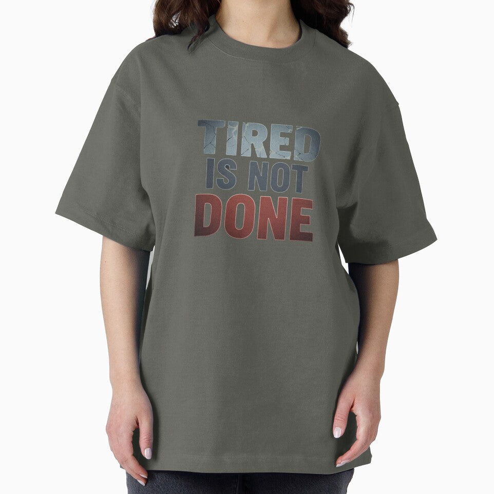 Tired is not done. by MaciejErdon